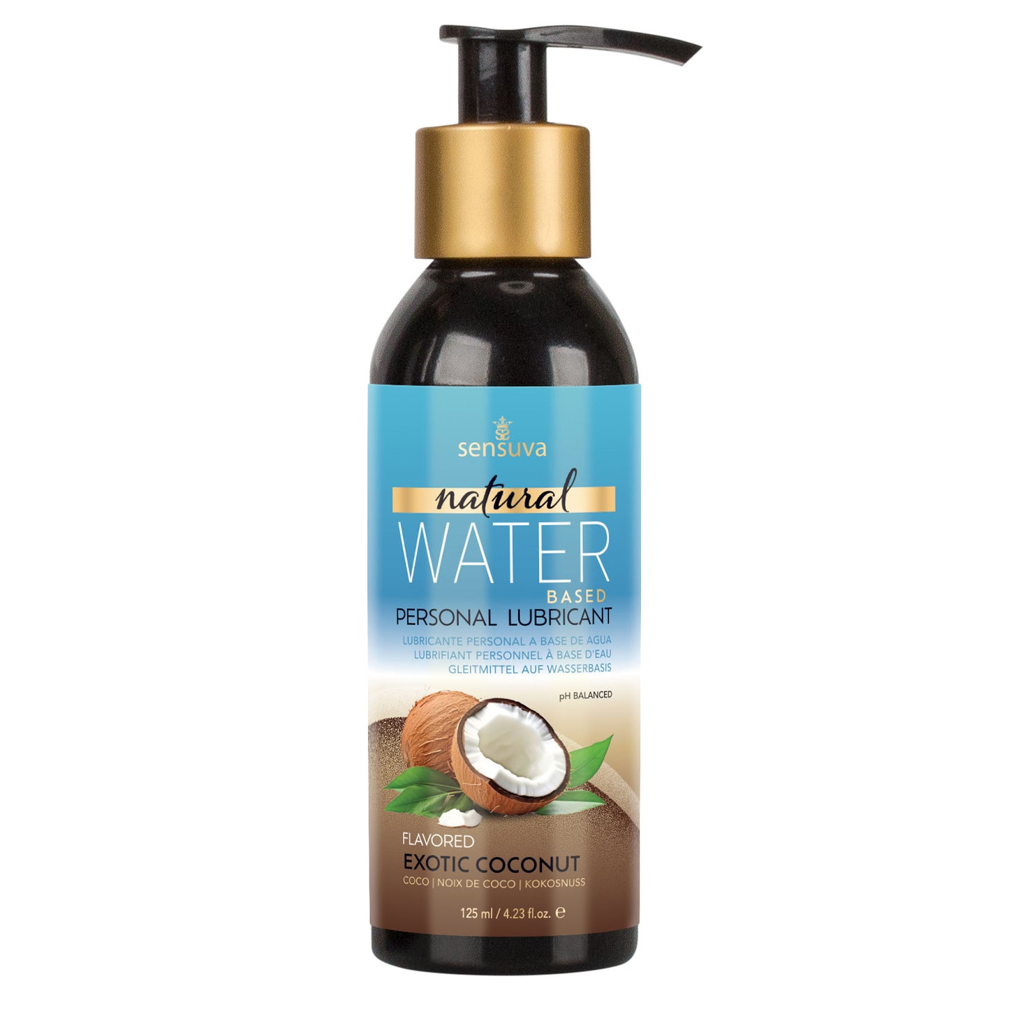 Natural Water-Based Personal Lubricant - 4 Oz