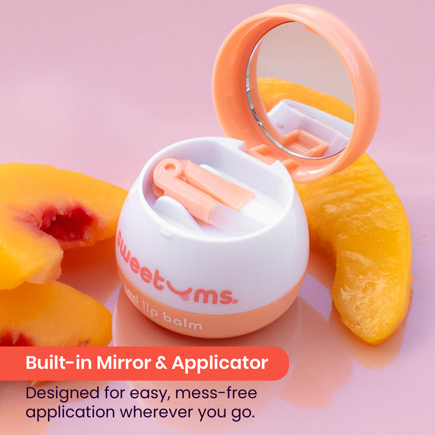 Peach Flavored Lip Balm