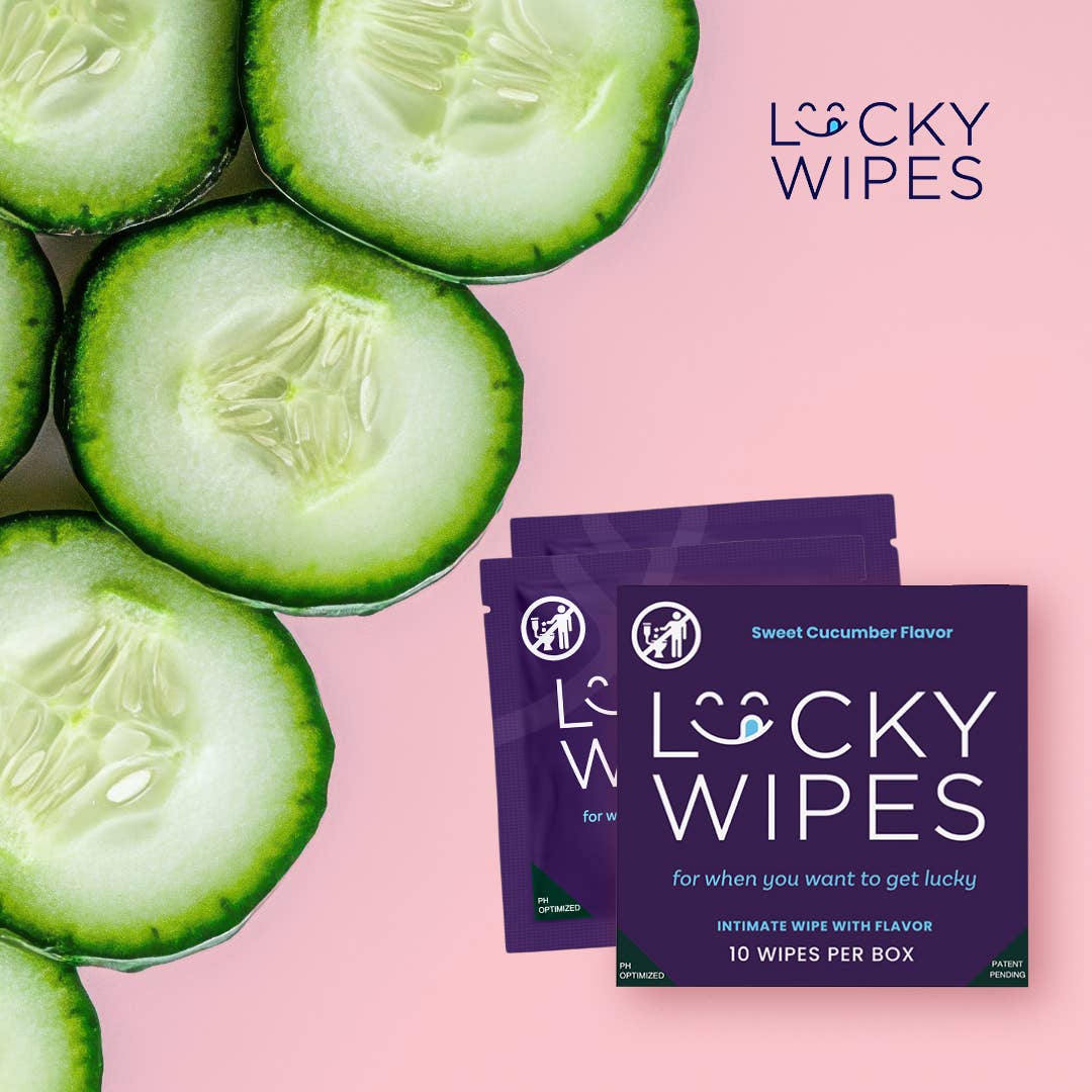 Sweet Cucumber Flavored Wipes for Males