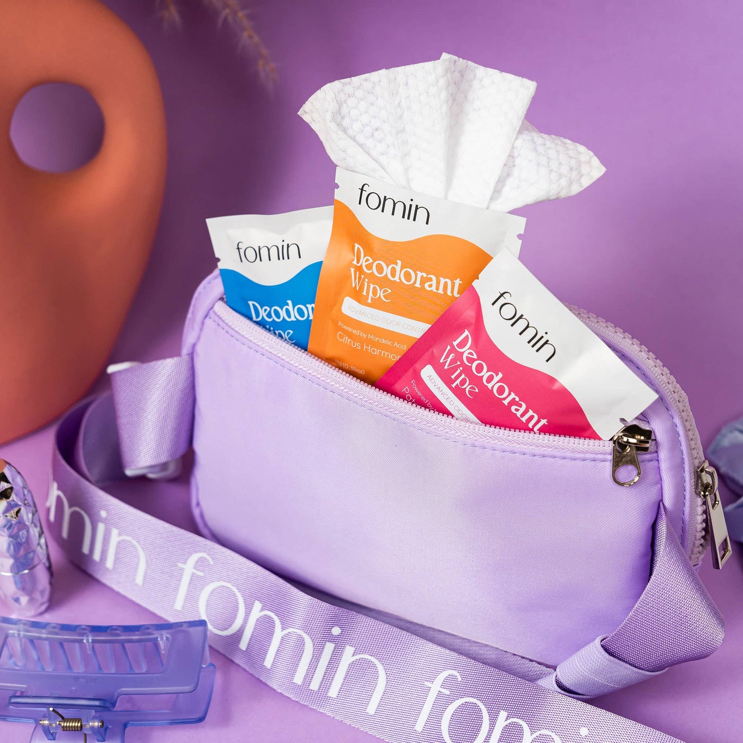 Acidified Deodorant Wipes
