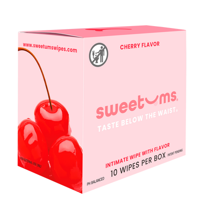 Cherry Flavored Intimate Feminine Wipes