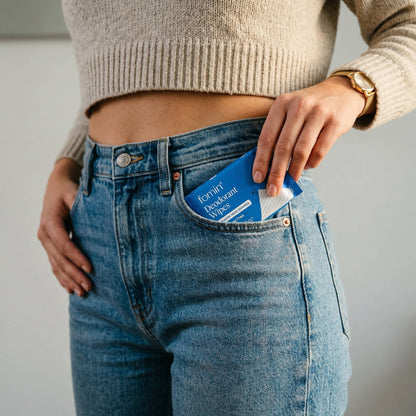 Mini Deodorant Wipes | Fragrance Free | 9PK