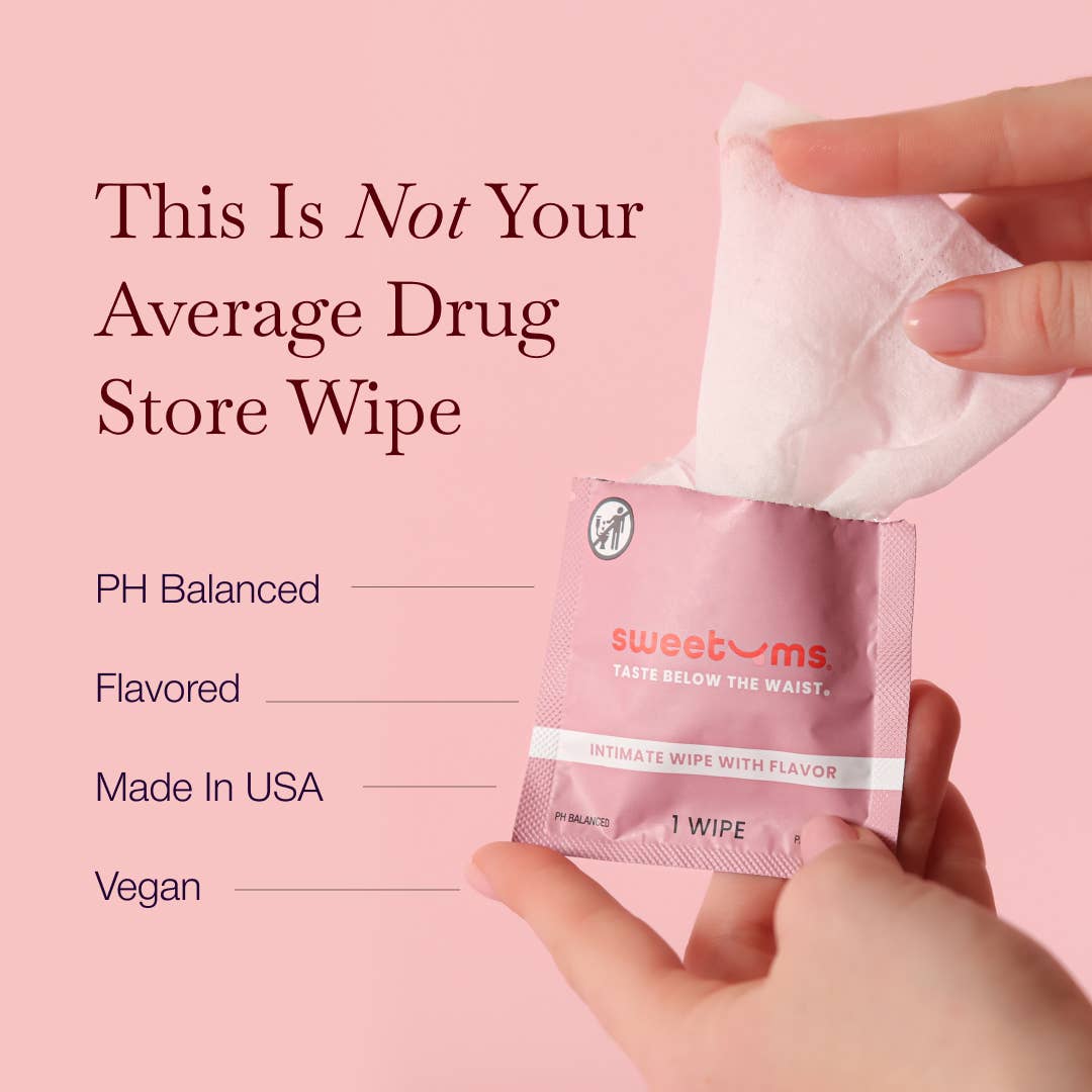 Honey Lavender Flavored Intimate Feminine Wipes