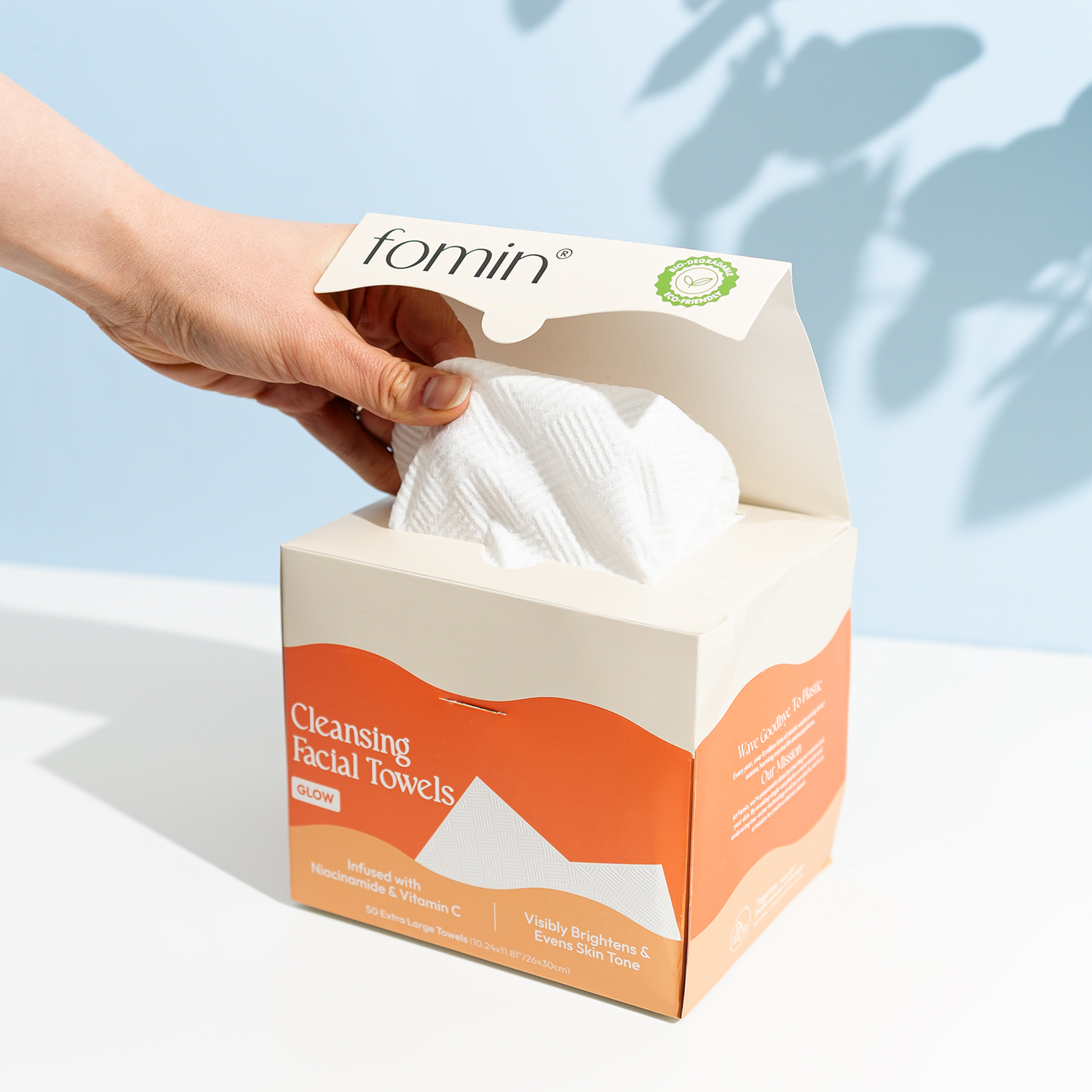 Clean Facial Towels | GLOW | 50 Pack