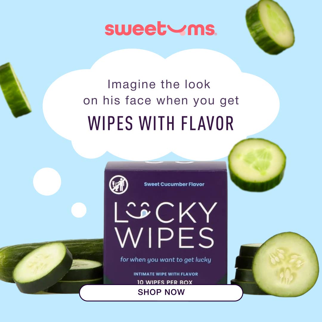 Sweet Cucumber Flavored Wipes for Males