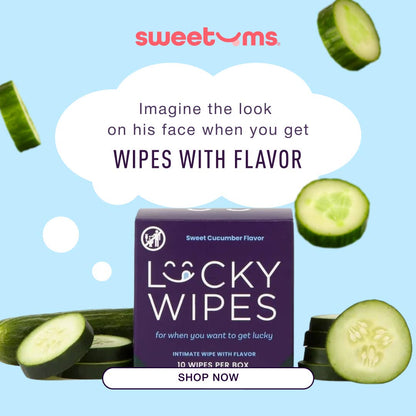 Sweet Cucumber Flavored Wipes for Males