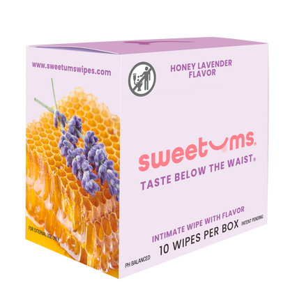 Honey Lavender Flavored Intimate Feminine Wipes