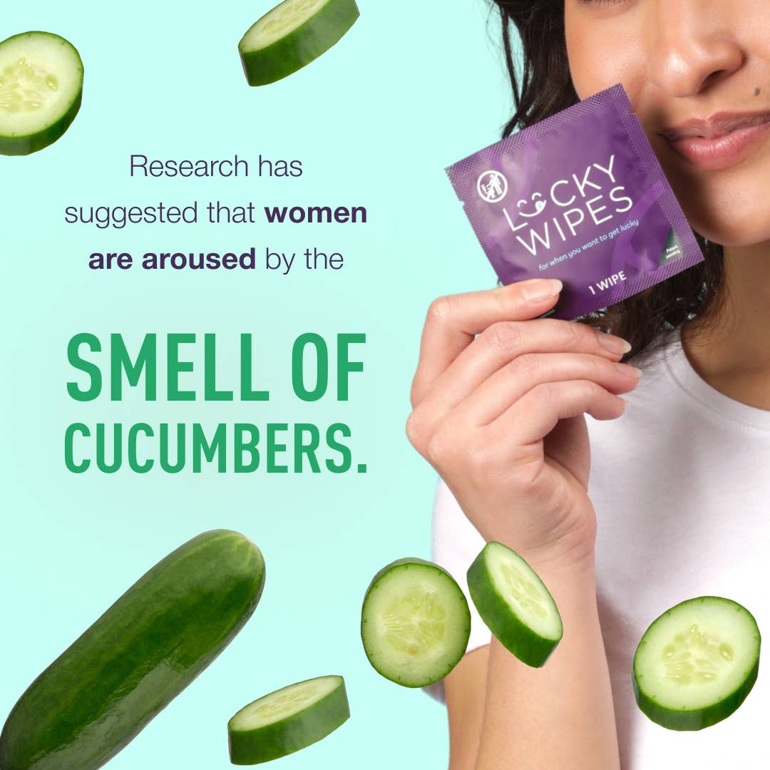 Sweet Cucumber Flavored Wipes for Males