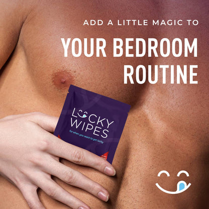 Banana Flavored Lucky Wipes for Males