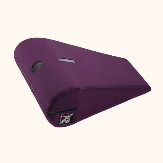 Aubergine Axis Toy Mount against a white background.