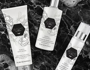 Estuche de regalo Blooms en Blanc