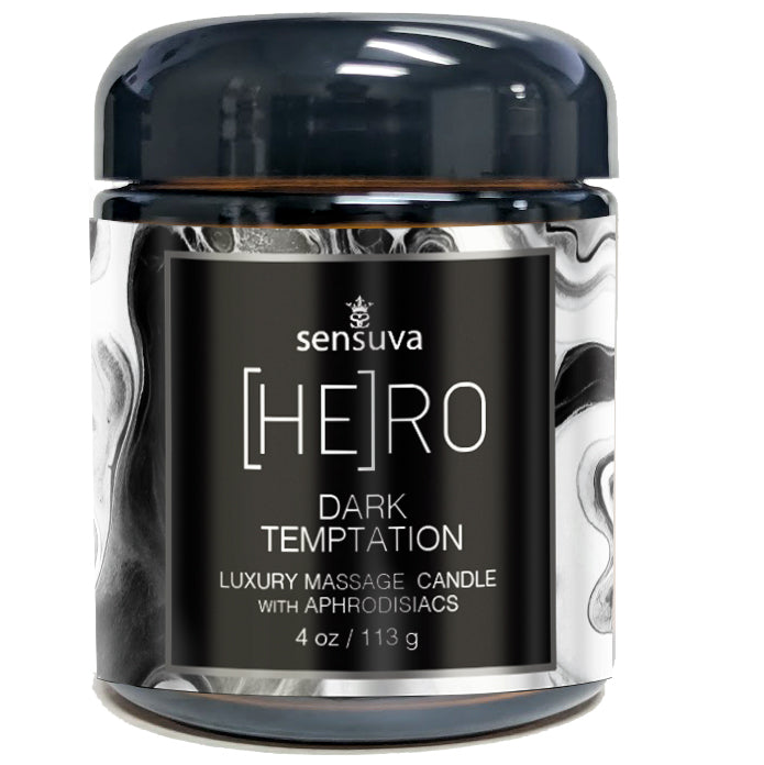Lit Massage Oil Candle - Luxury Massage Candle with Aphrodisiacs