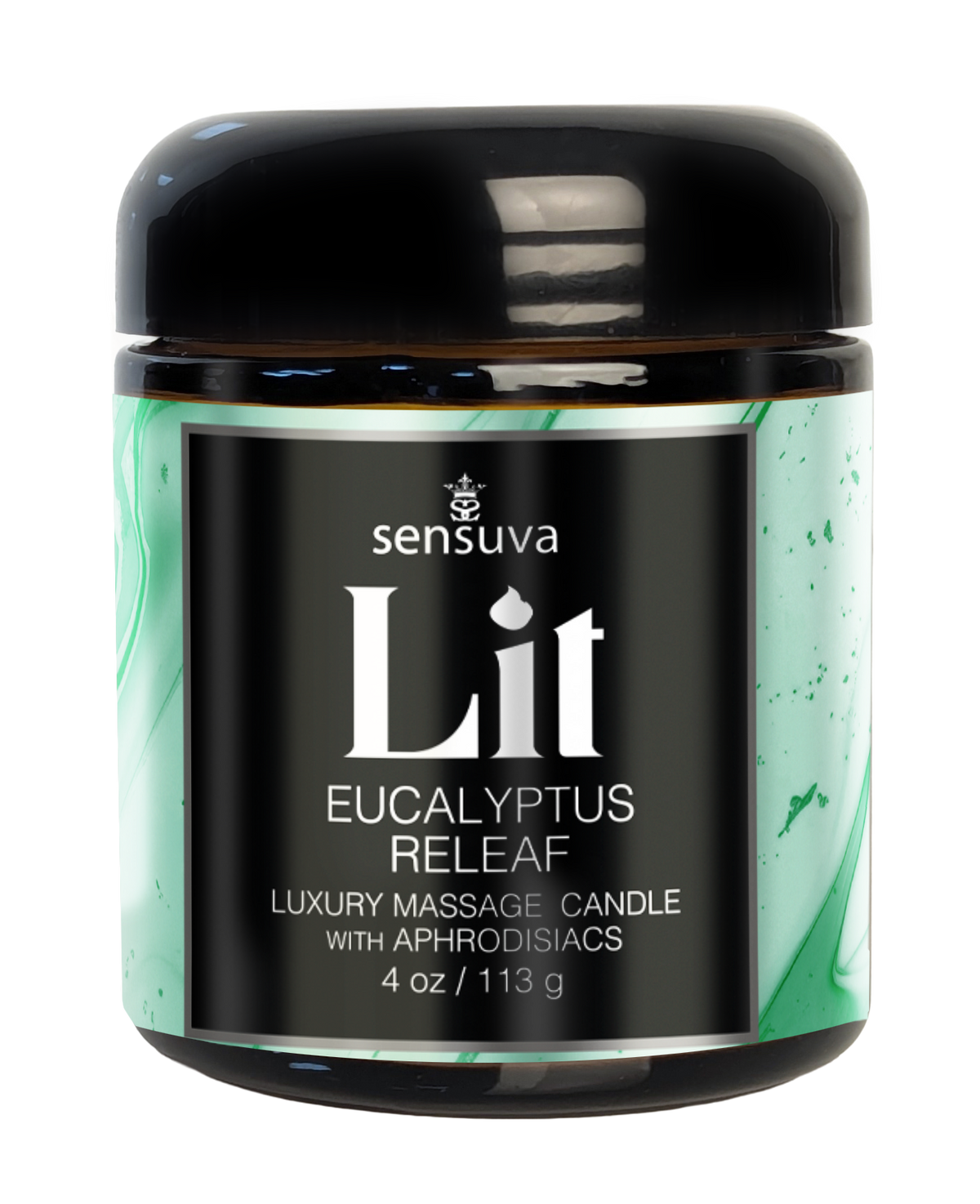 Lit Massage Oil Candle - Luxury Massage Candle with Aphrodisiacs