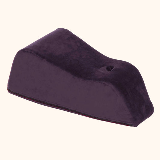 An aubergine Wanda Toy Mount, Bedroom Furniture by Liberator against a white background.