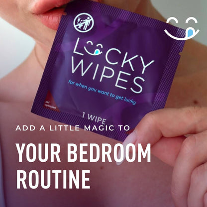 Banana Flavored Lucky Wipes for Males