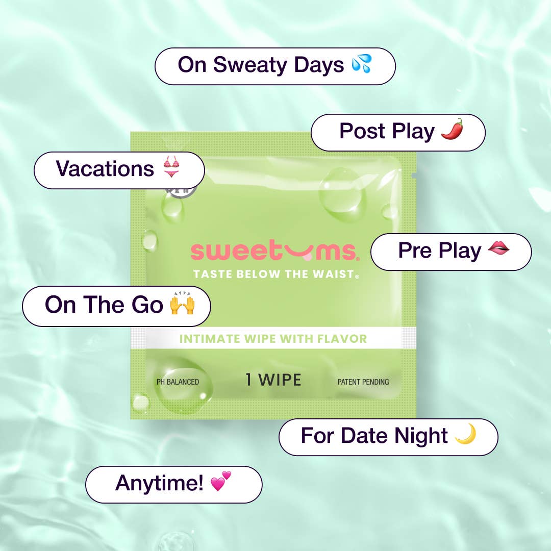 Watermelon Flavored Intimate Feminine Wipes