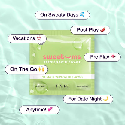 Watermelon Flavored Intimate Feminine Wipes
