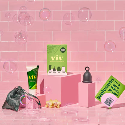 Menstrual Cup Starter Kit - Beginner Period Cup Bundle