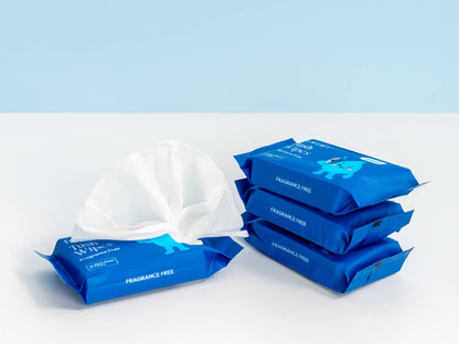 Flushable Tush Wipes