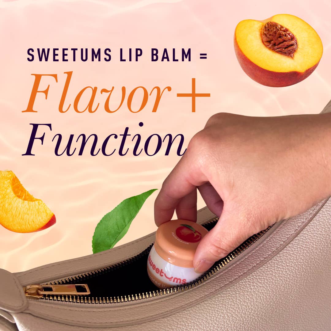 Peach Flavored Lip Balm