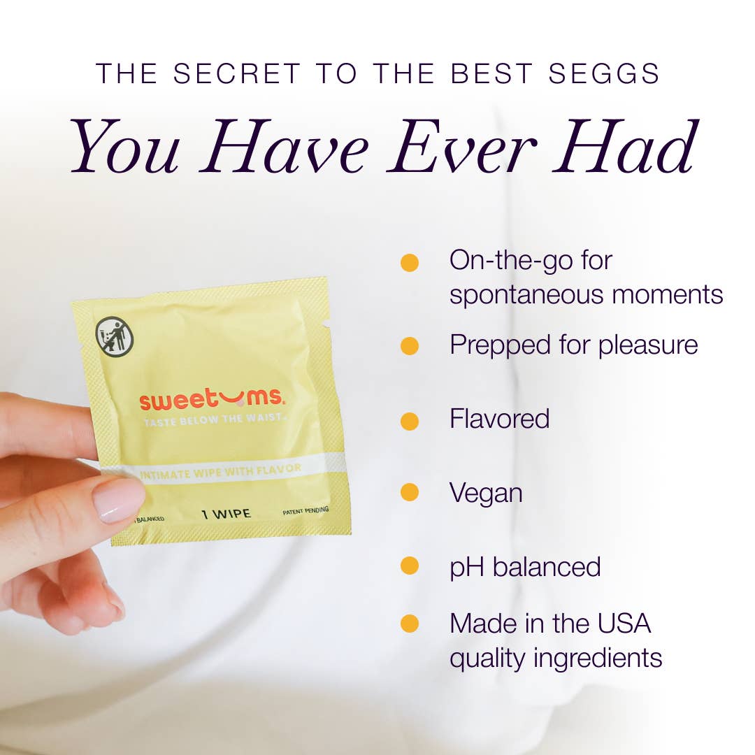 Pina Colada Flavored Intimate Feminine Wipes