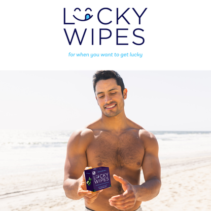 Banana Flavored Lucky Wipes for Males