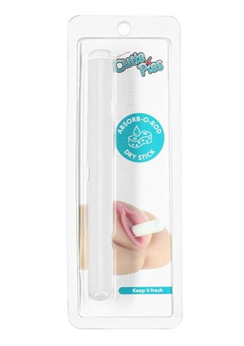 CutiePies Absorbent Dry Stick for Masturbators - White