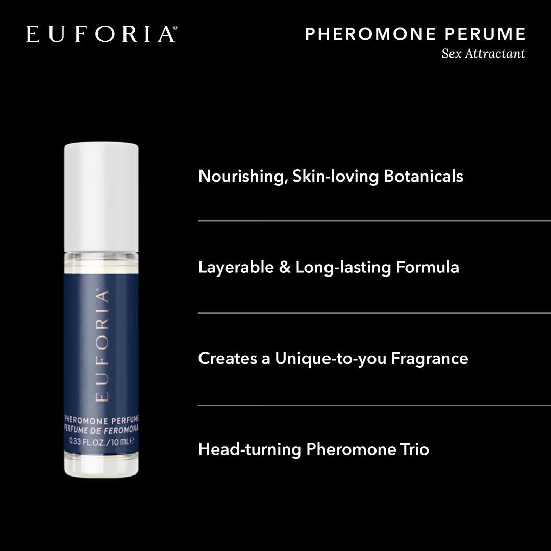 Euforia - Pheromone Perfume
Sex Attractant
Be irresistible.