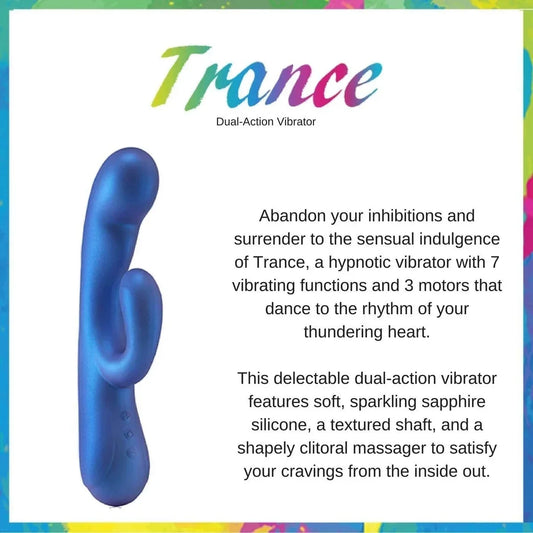 Vibrador de doble acción Trance